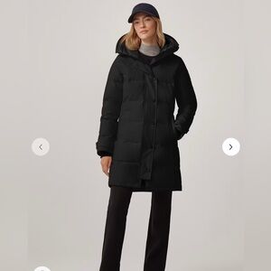 Canada Goose Black Label Shelburne Parka Performance Satin